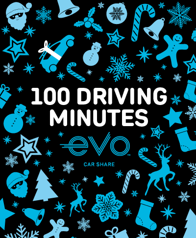 100 Driving Minutes - Evo Stocking Stuffer