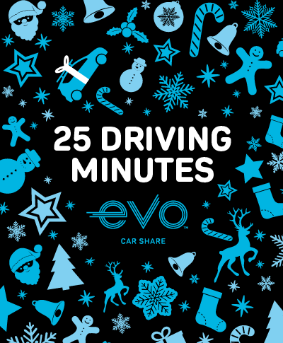 25 Driving Minutes - Evo Stocking Stuffer